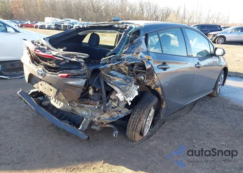 2018 Toyota Prius Prime Plus from USA, damaged, VIN JTDKARFP0J3085906